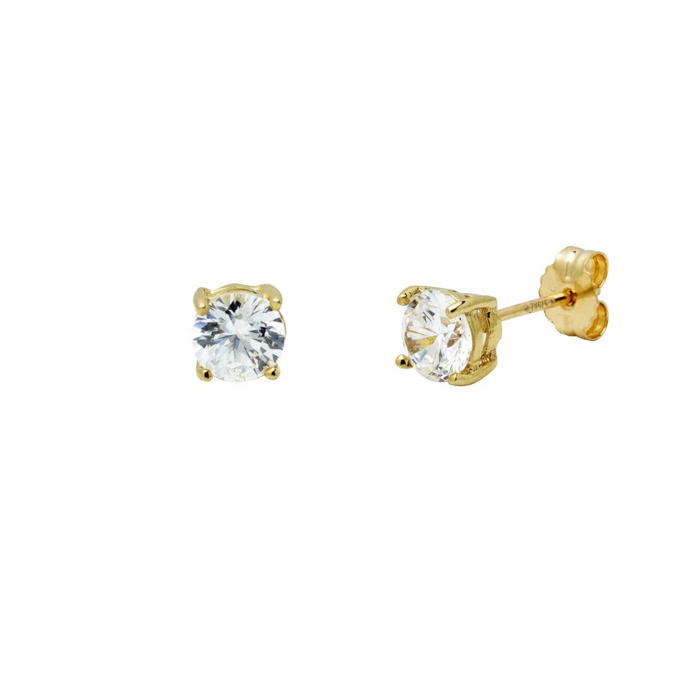 Pendientes de Oro con Circonitas