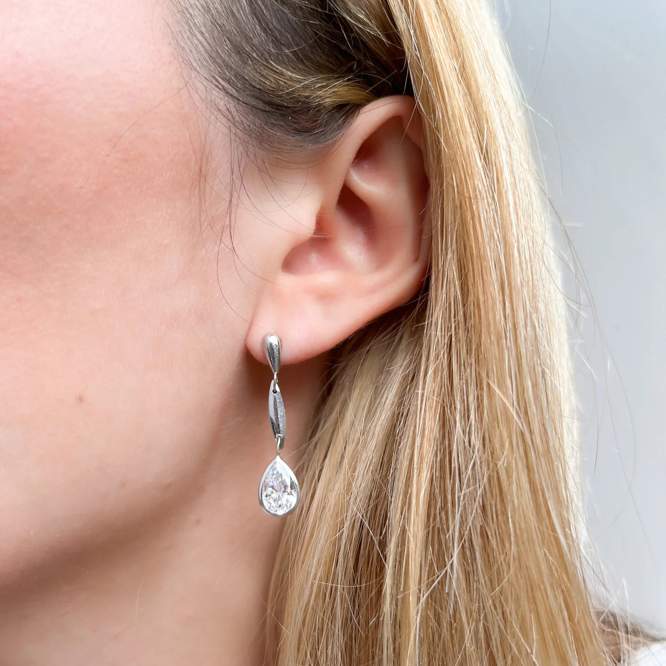 Pendientes Oro Lagrima Descuento