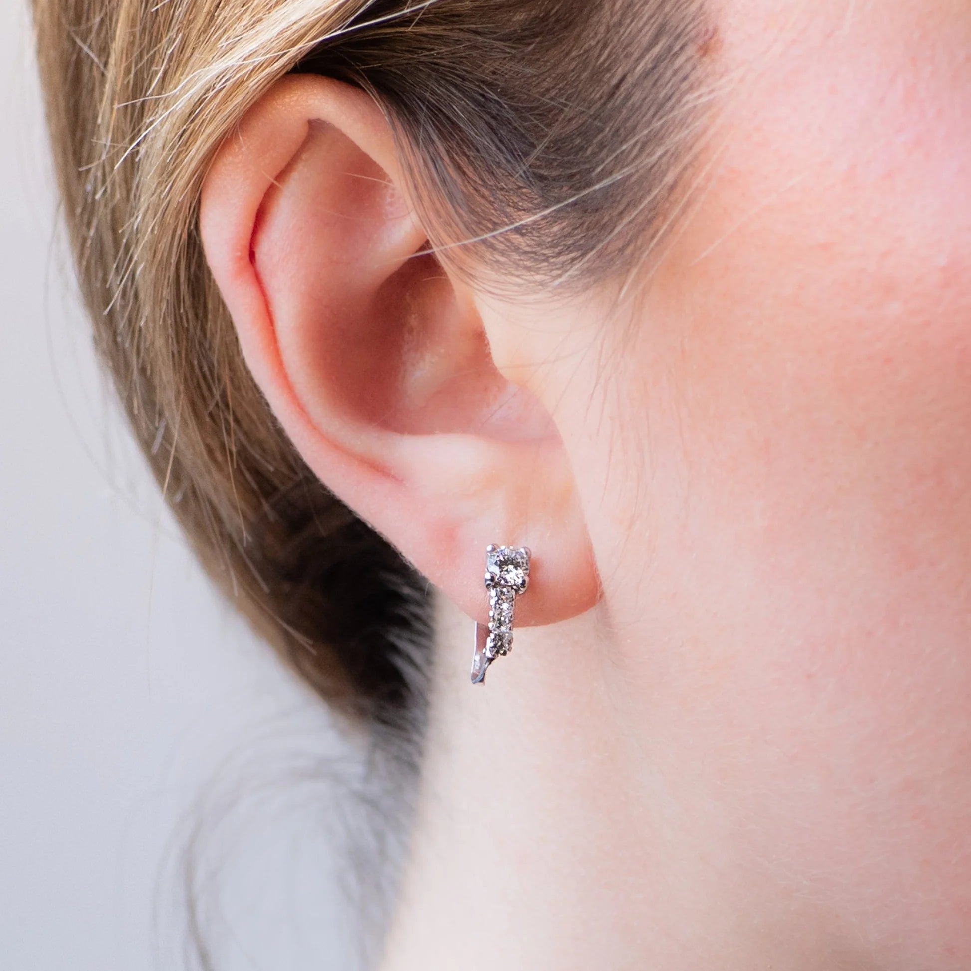 Pendientes de Oro con Circonitas