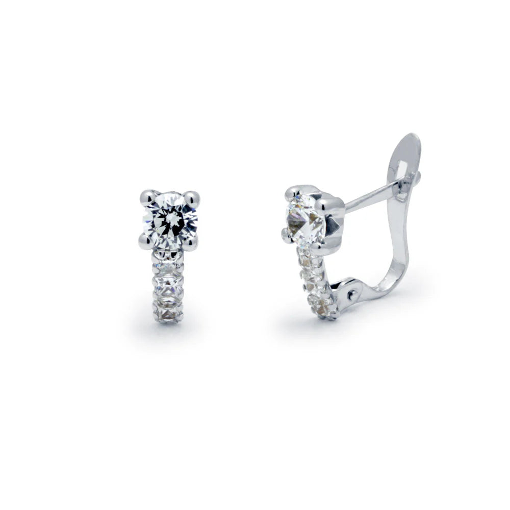 Pendientes de Oro con Circonitas