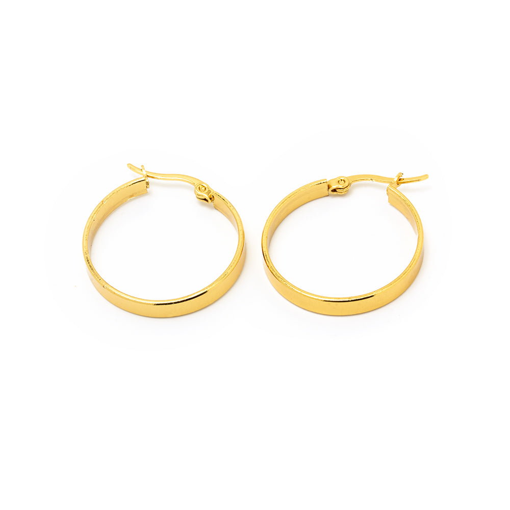 Aretes Aro de Acero