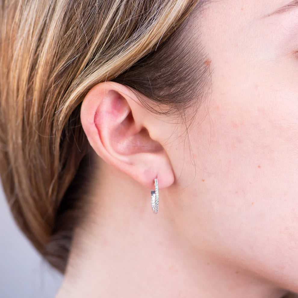 Pendientes Diamantes Aro 0,33ct.