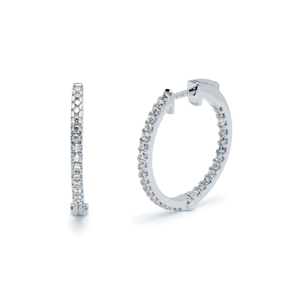 Pendientes Diamantes Aro 0,60ct.