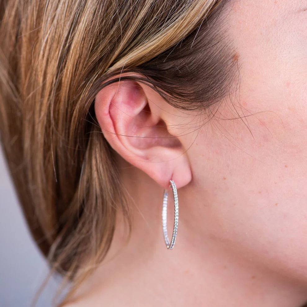 Pendientes Diamantes Aro 0,95ct.