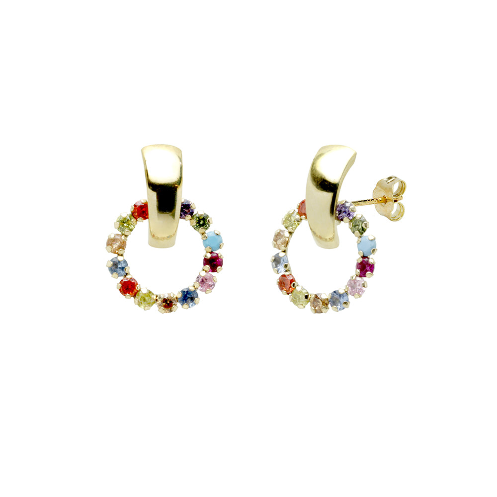 Pendientes Largos Multicolor