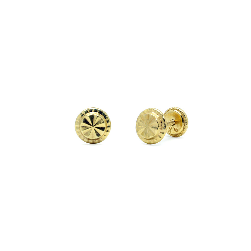 Pendientes Bebés Unique 2mm Oro 9k