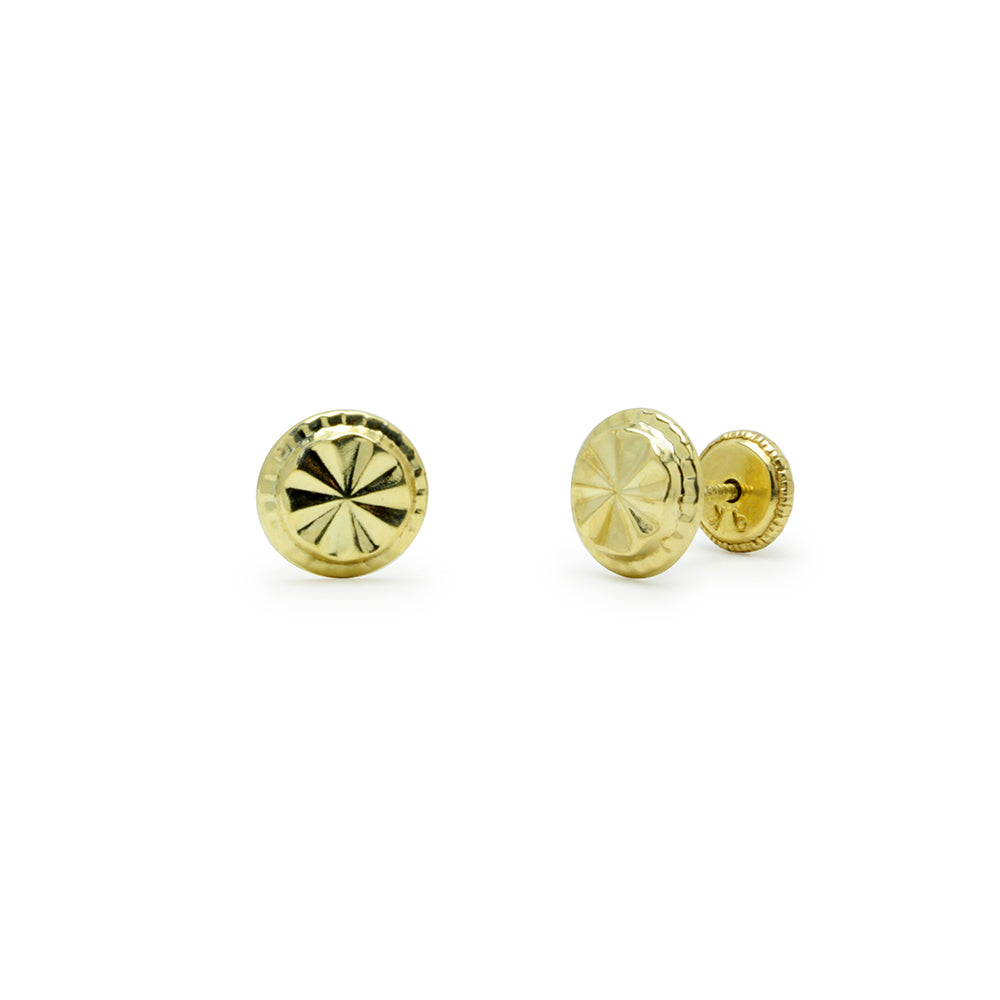 Pendientes Bebés Unique 3mm Oro 9k