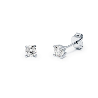 Pendientes Diamante de Laboratorio Sublimes en Plata 925
