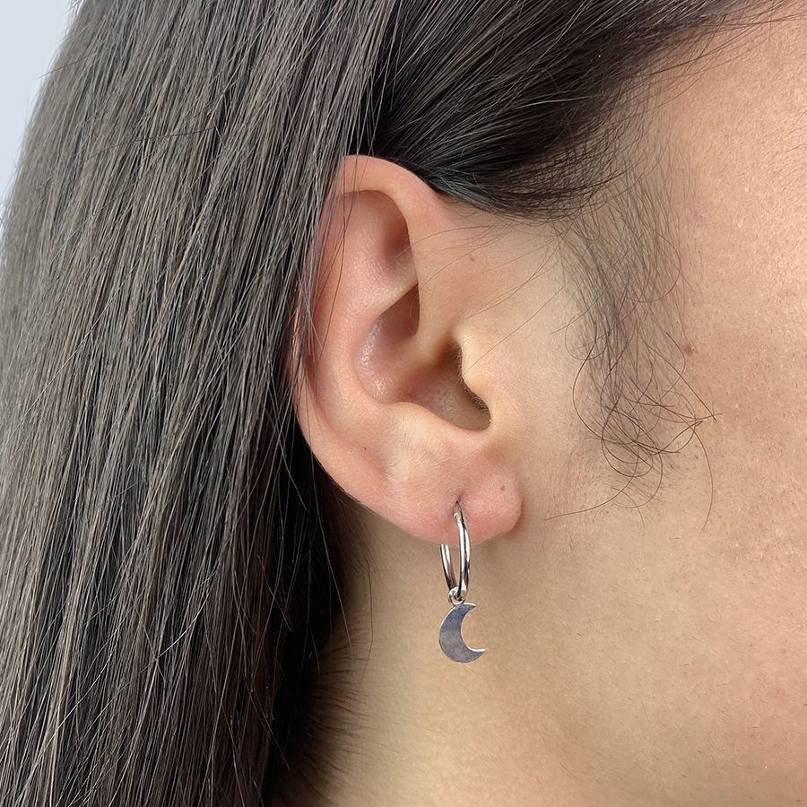 Aritos Luna Ø 12mm Plata