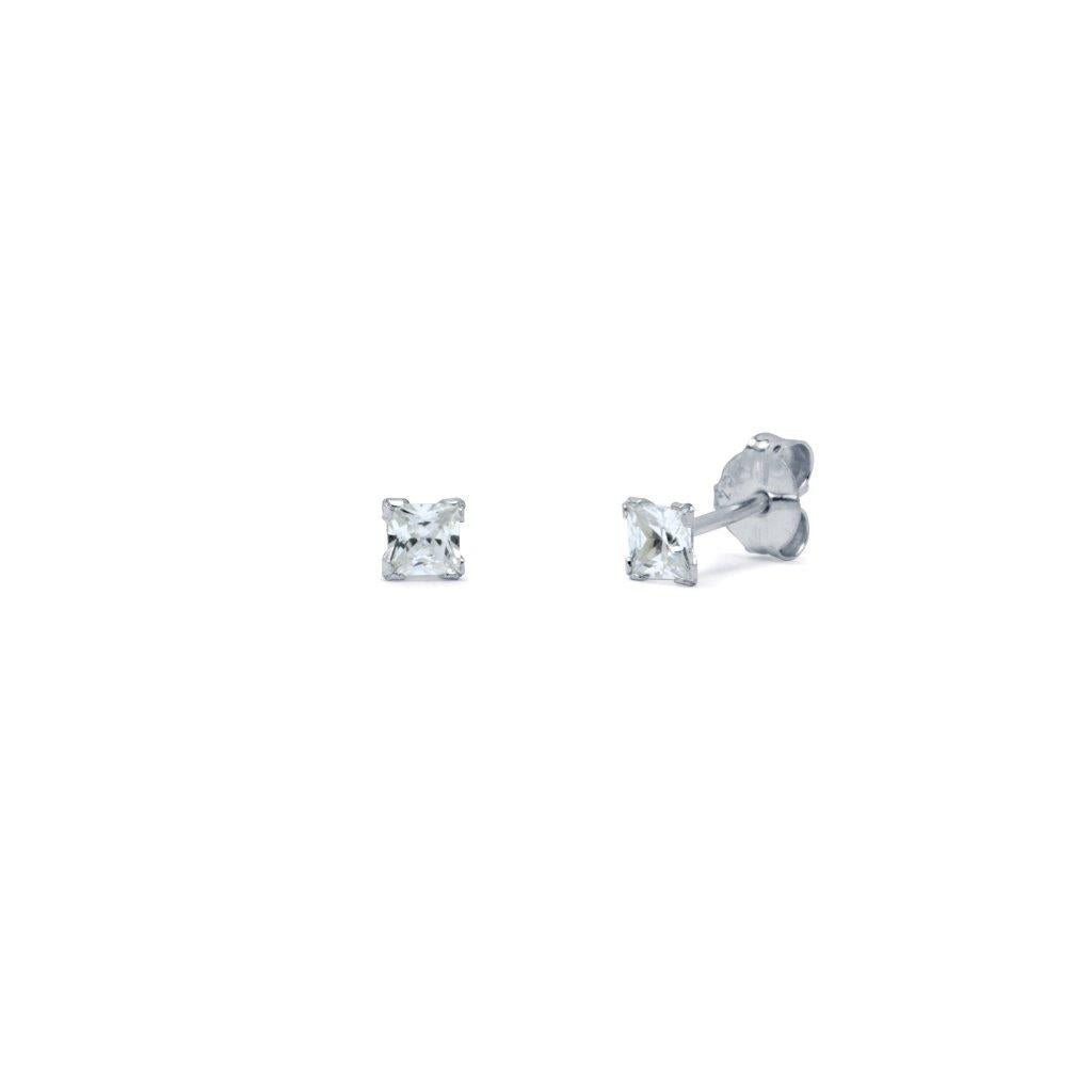 Pendientes Esencia Plata 3mm