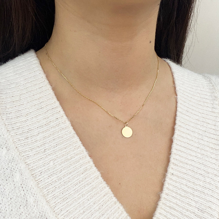 Colgante de Oro 18K Personalizado