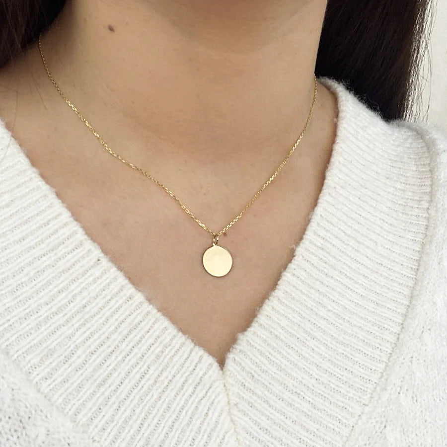 Colgante de Oro 9K para Mujer Personalizado