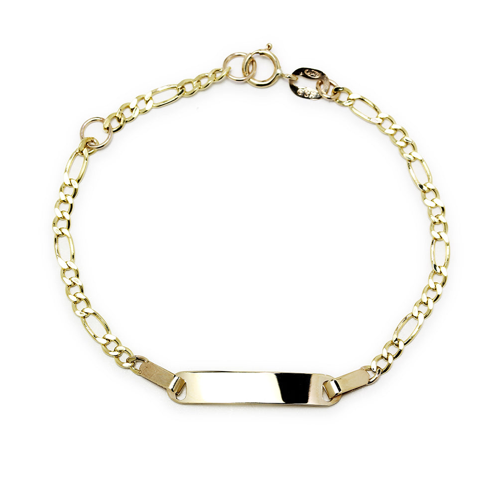 Pulsera de Oro 9K para Bebé Personalizada