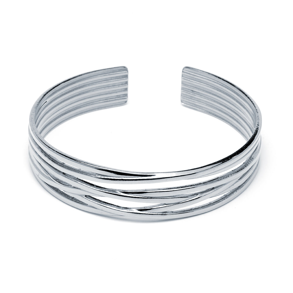 Pulsera Esclava Eterna de Acero Personalizada