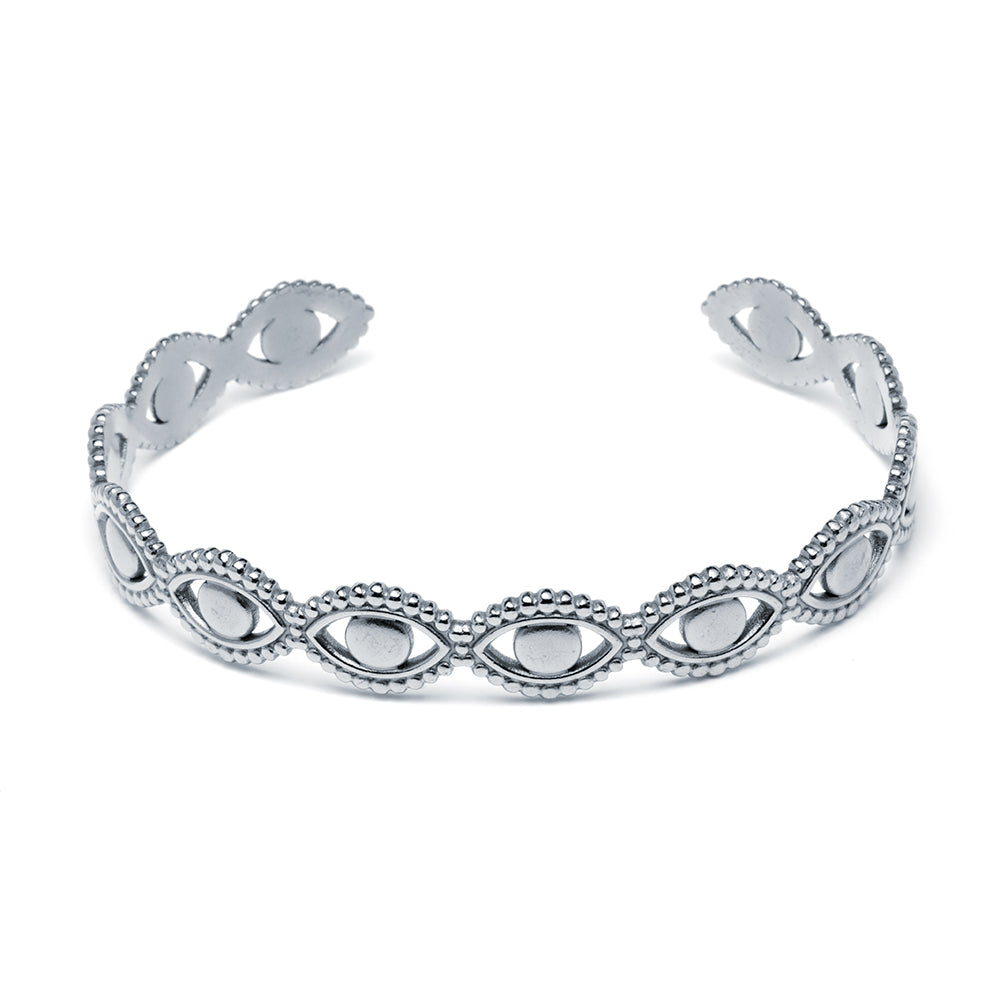 Pulsera Esclava Ojo de Acero