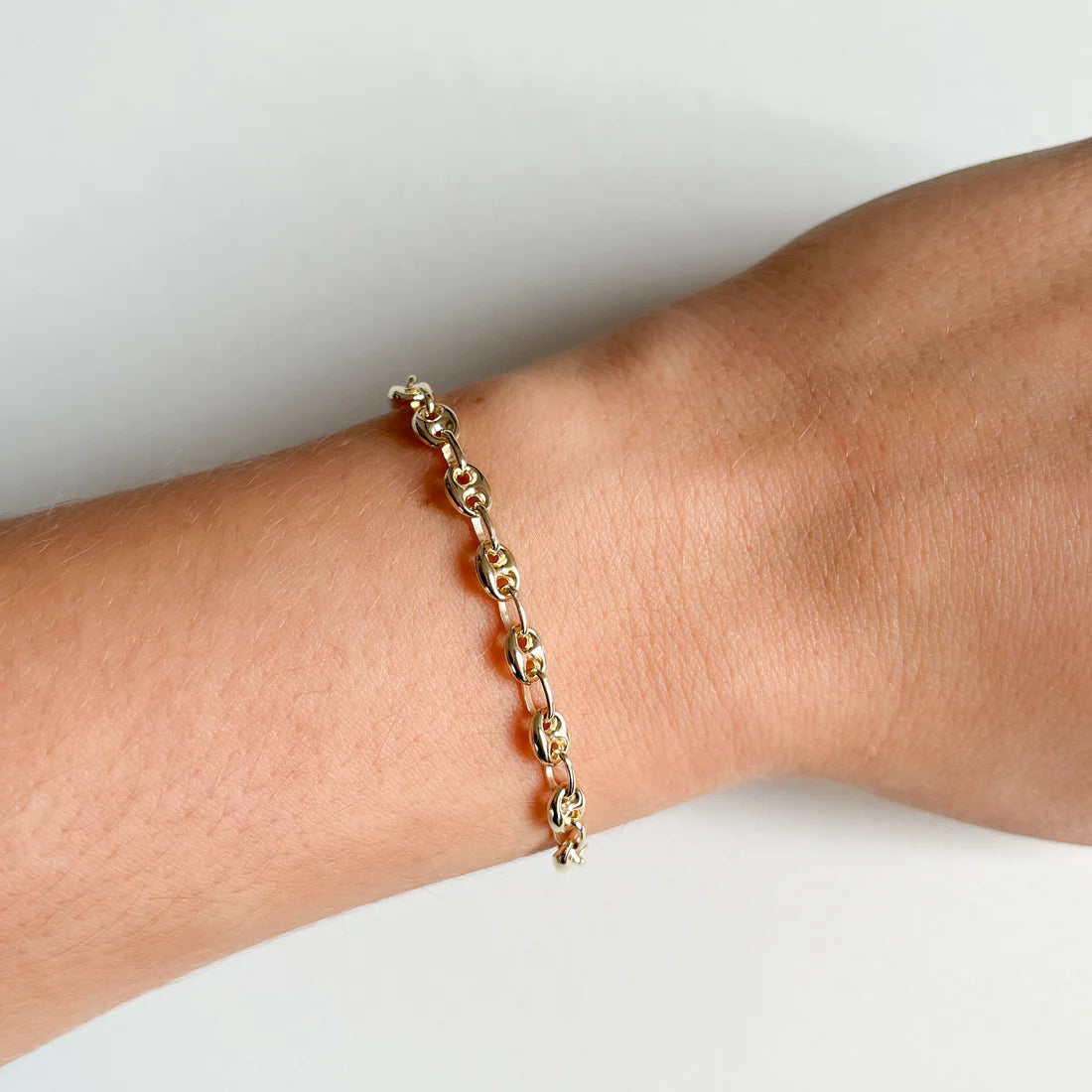 Pulsera Calabrote de Oro 9K