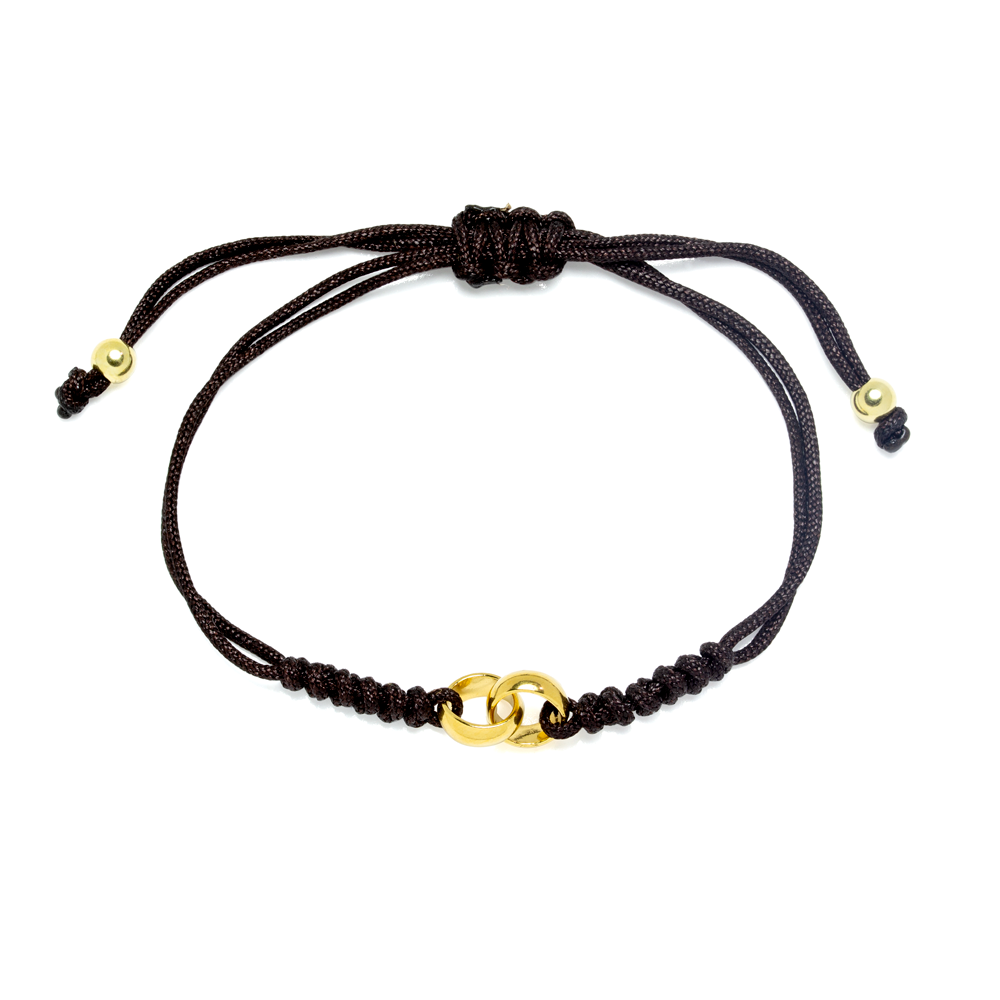 Pulsera Eternity Vínculo de Plata 925 Personalizada