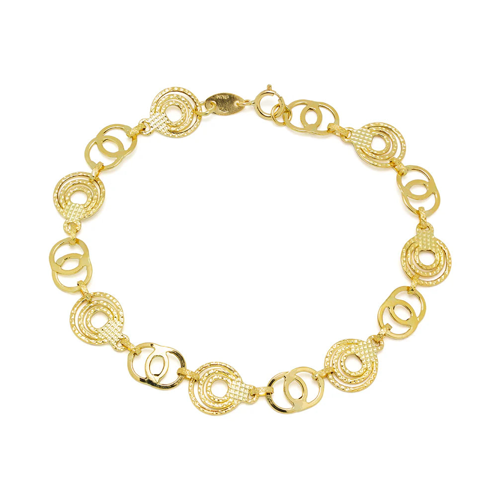 Pulsera Eternidad de Oro 18K