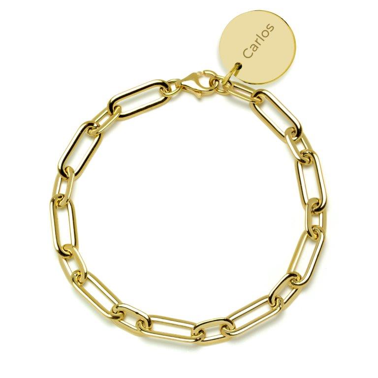 Pulsera Personalizable eslabones