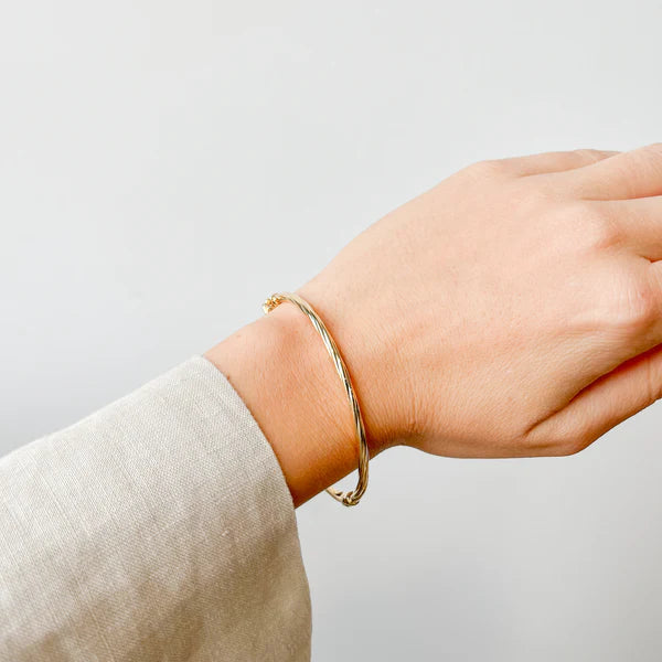 Pulsera Esclava Tubo Rizada