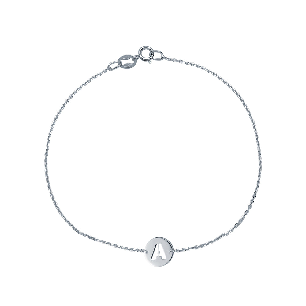 Pulsera con Inicial Disco