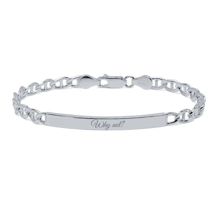 Pulsera Traversino Maciza 4mm