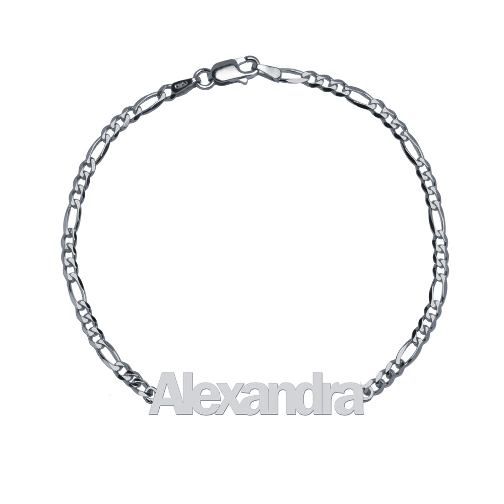 Pulsera con Nombre Sans Serif 3x1