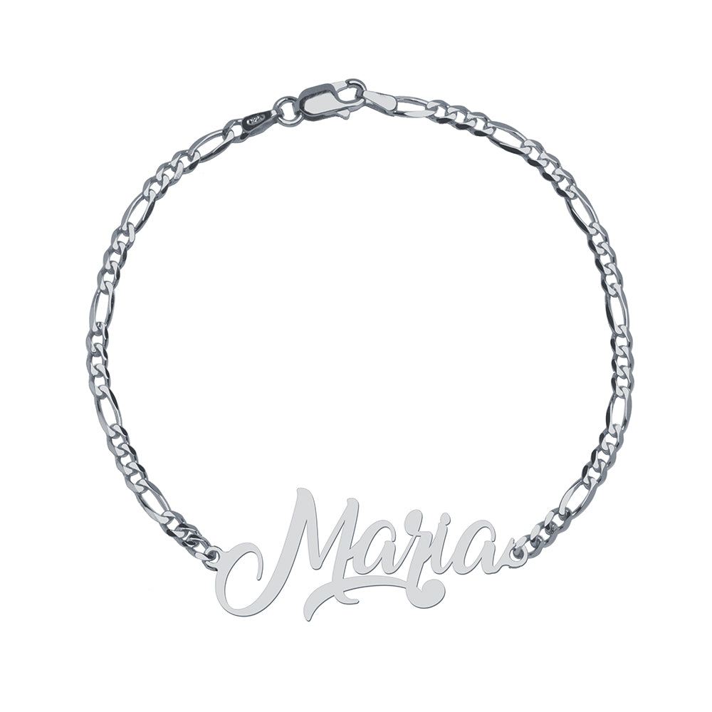 Pulsera con Nombre Estilo Carrie 3x1