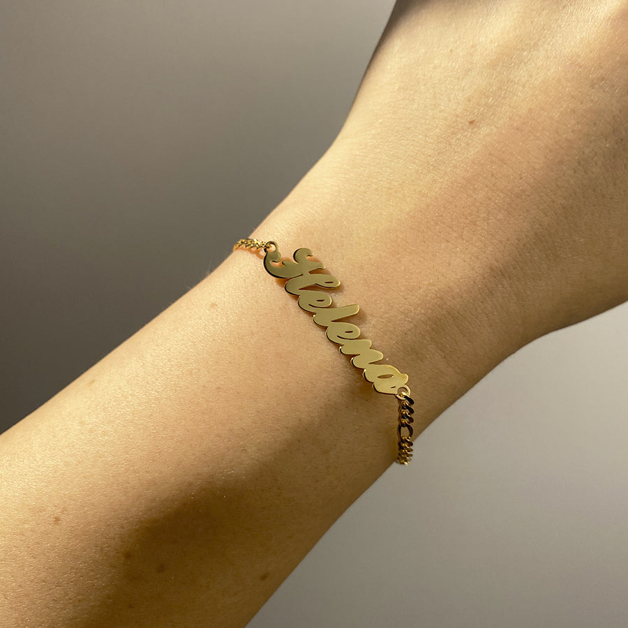 Pulsera de Plata 925 con Nombre Grabado