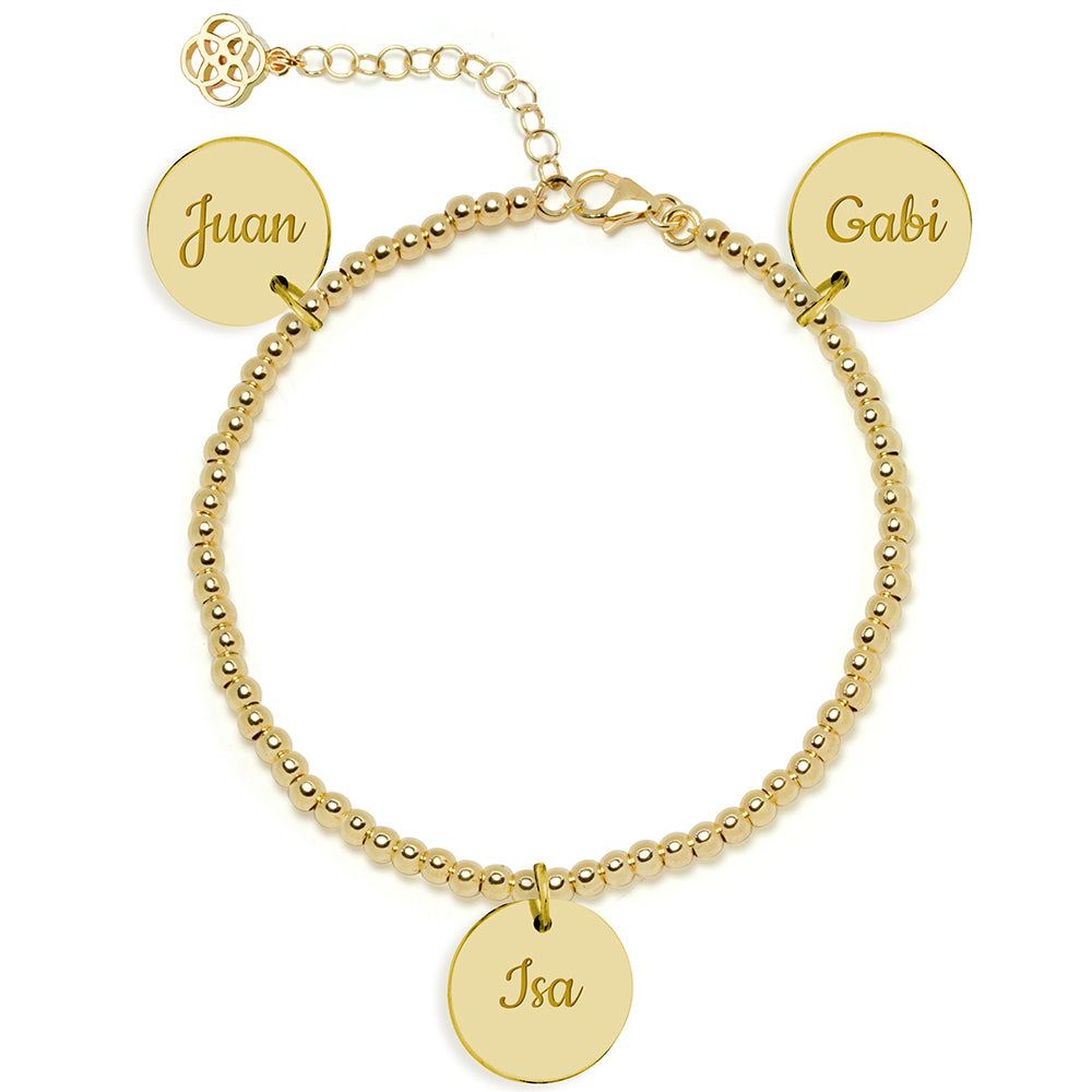 Pulsera Moon de Plata 925 Personalizada