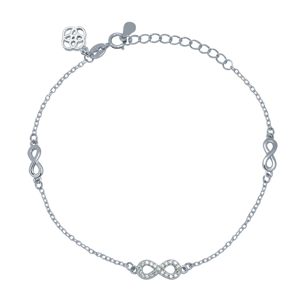 Pulsera 3 Infinity Circonitas