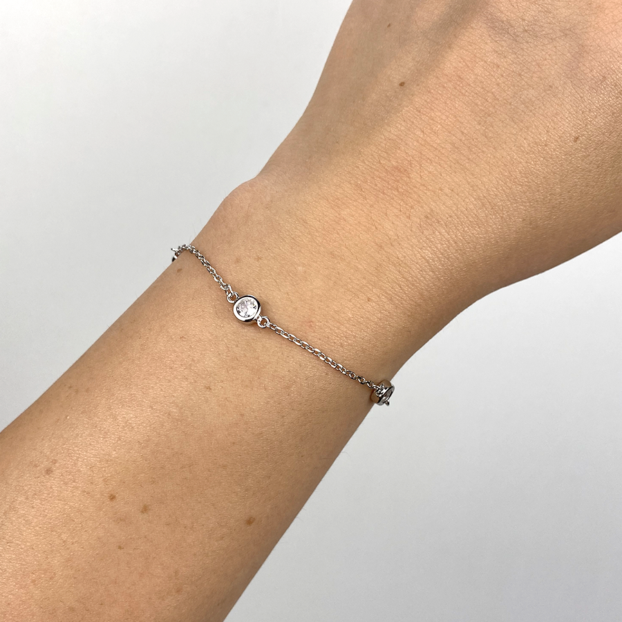 Pulsera Circonitas Clásica