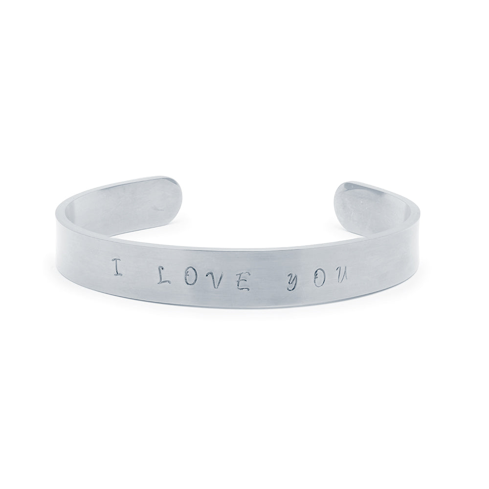 Pulsera Rígida de Acero Personalizada