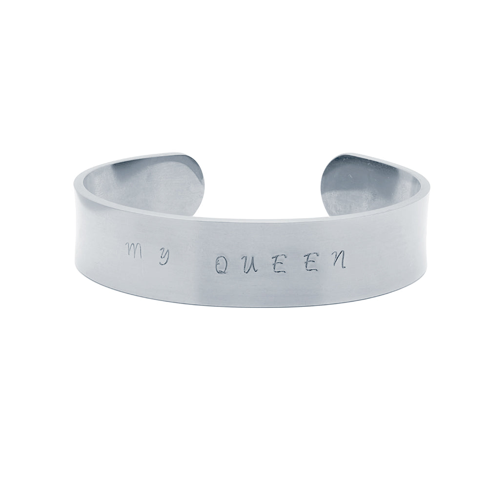 Pulsera Rígida de Acero Personalizada
