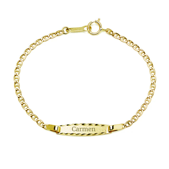 Pulsera Bebé No Me Olvides Traversino