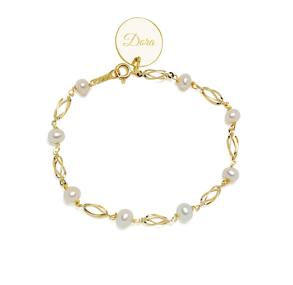 Pulsera Personalizable Perlas