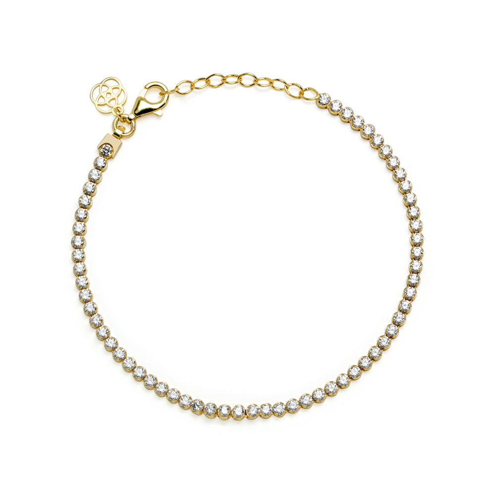 Pulsera Circonitas Clip Love