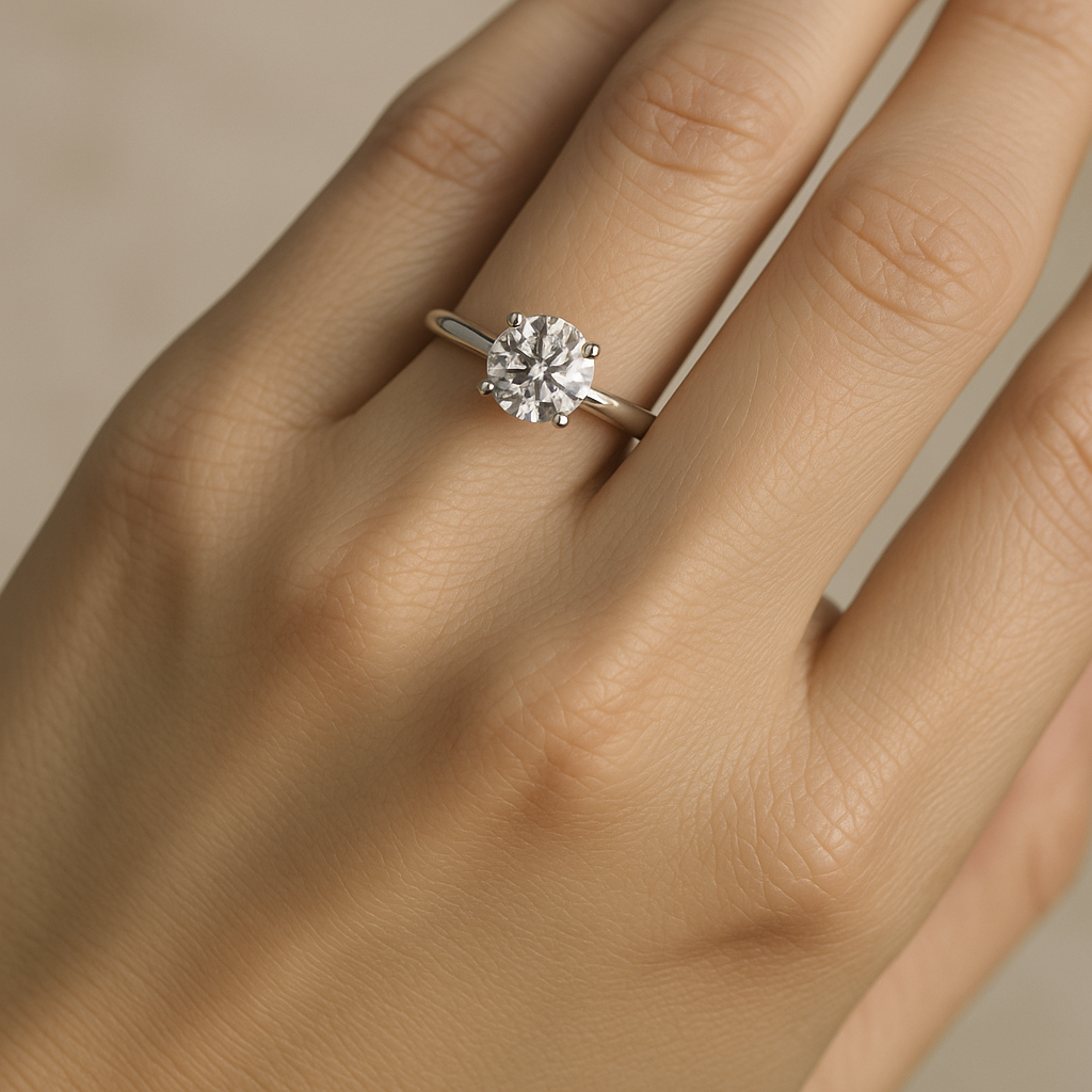 Solitaire ring 5