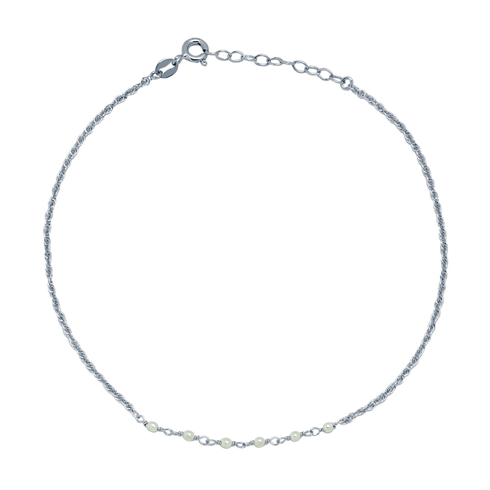 Tobillera Perlitas Summer