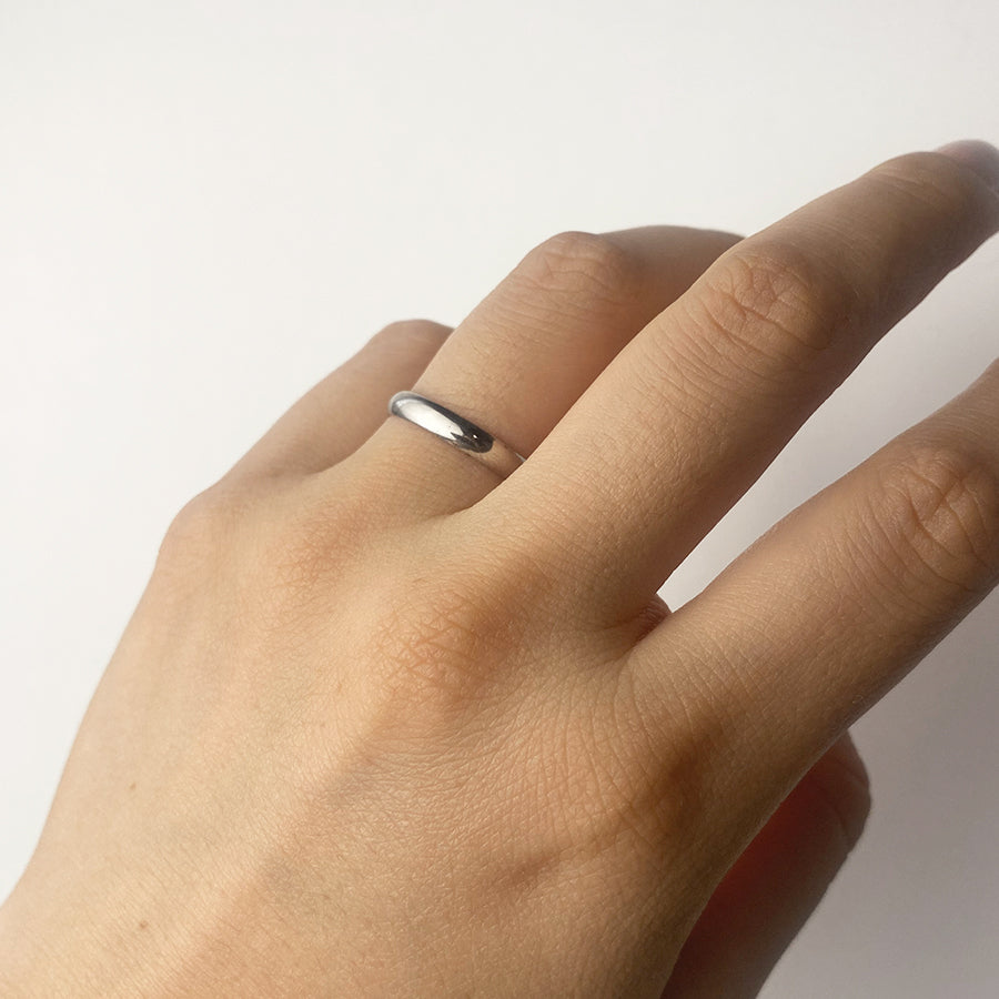 Alianza de Boda Media Caña 3mm