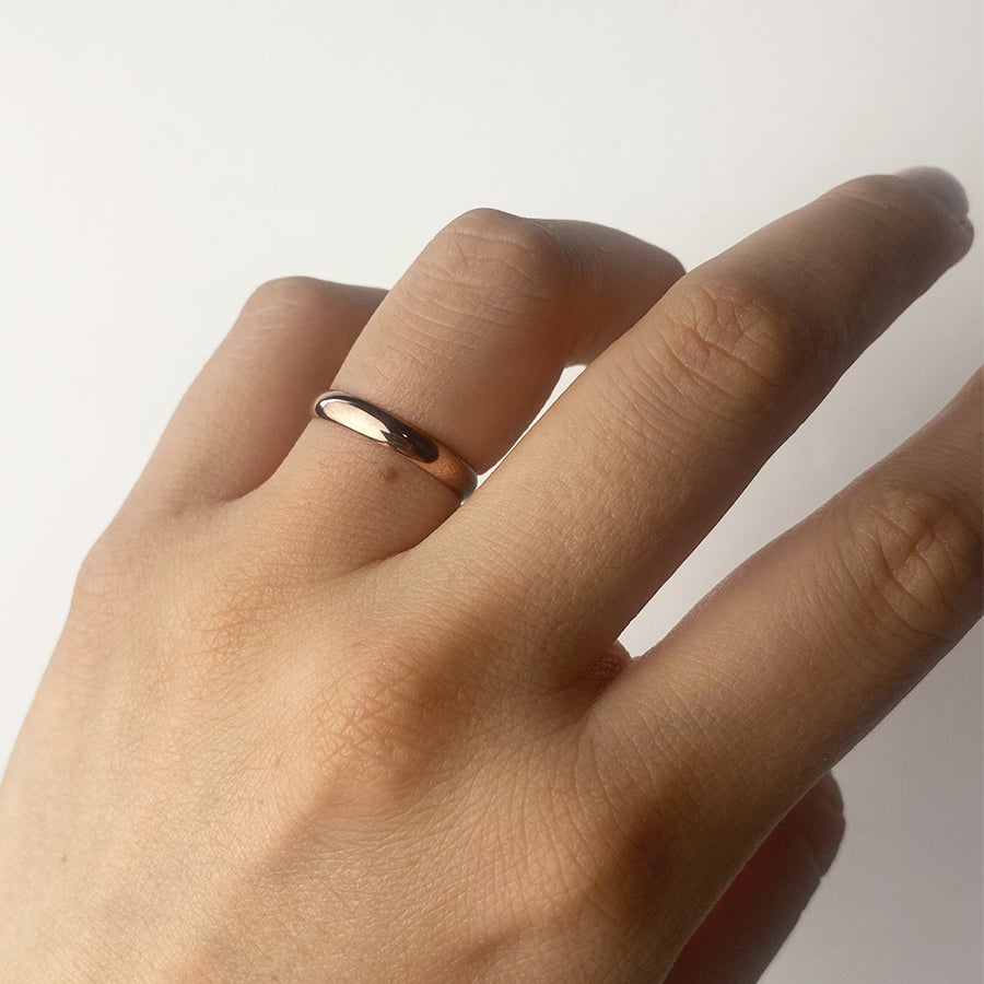 Alianza de Boda Media Caña 3mm