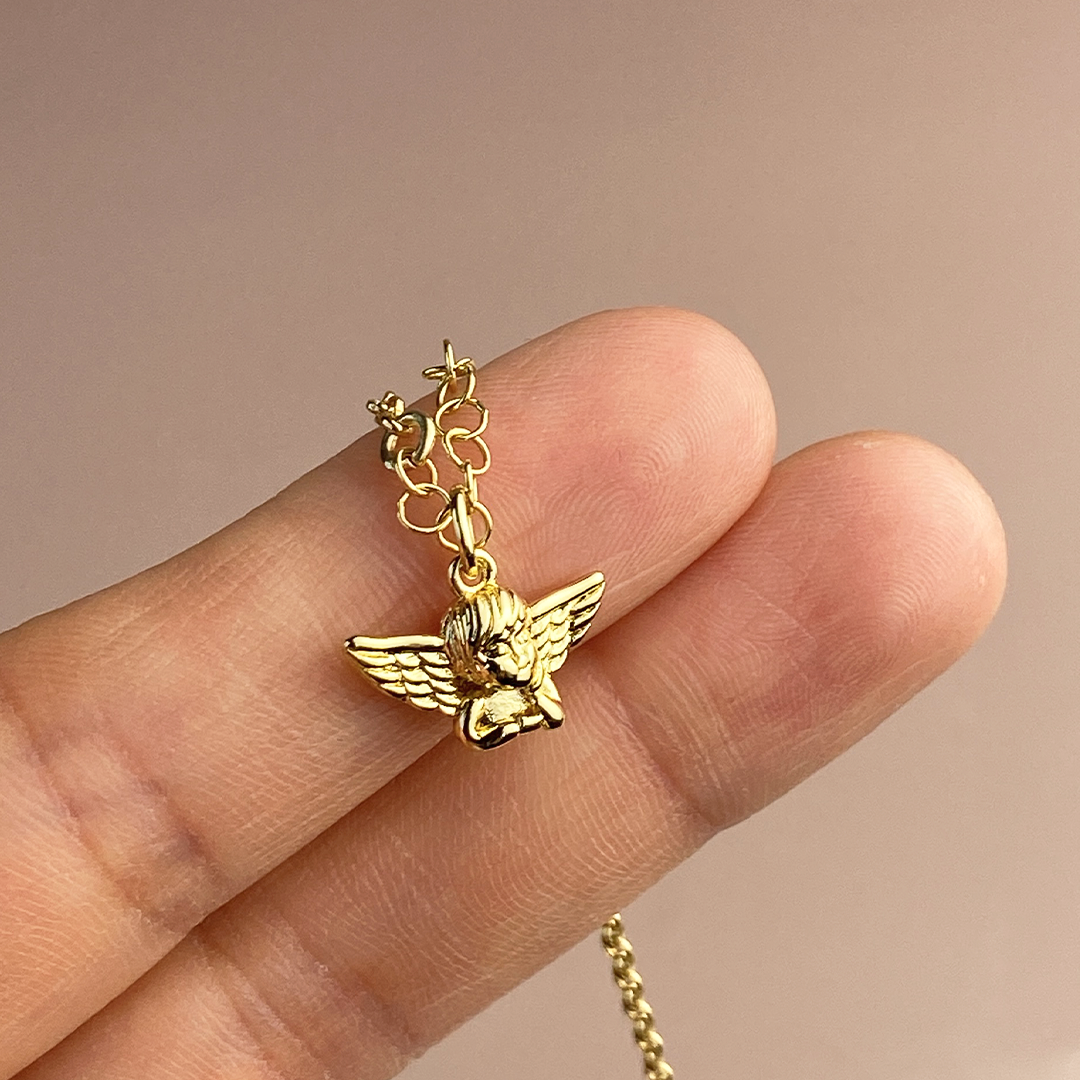 Charm Ángel de la Guarda de Acero