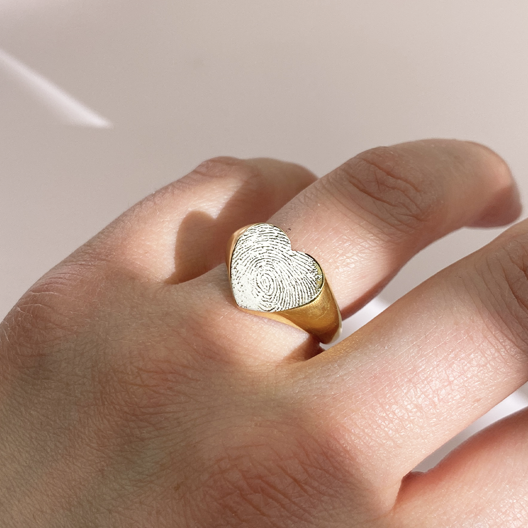 Sello Corazón Huella