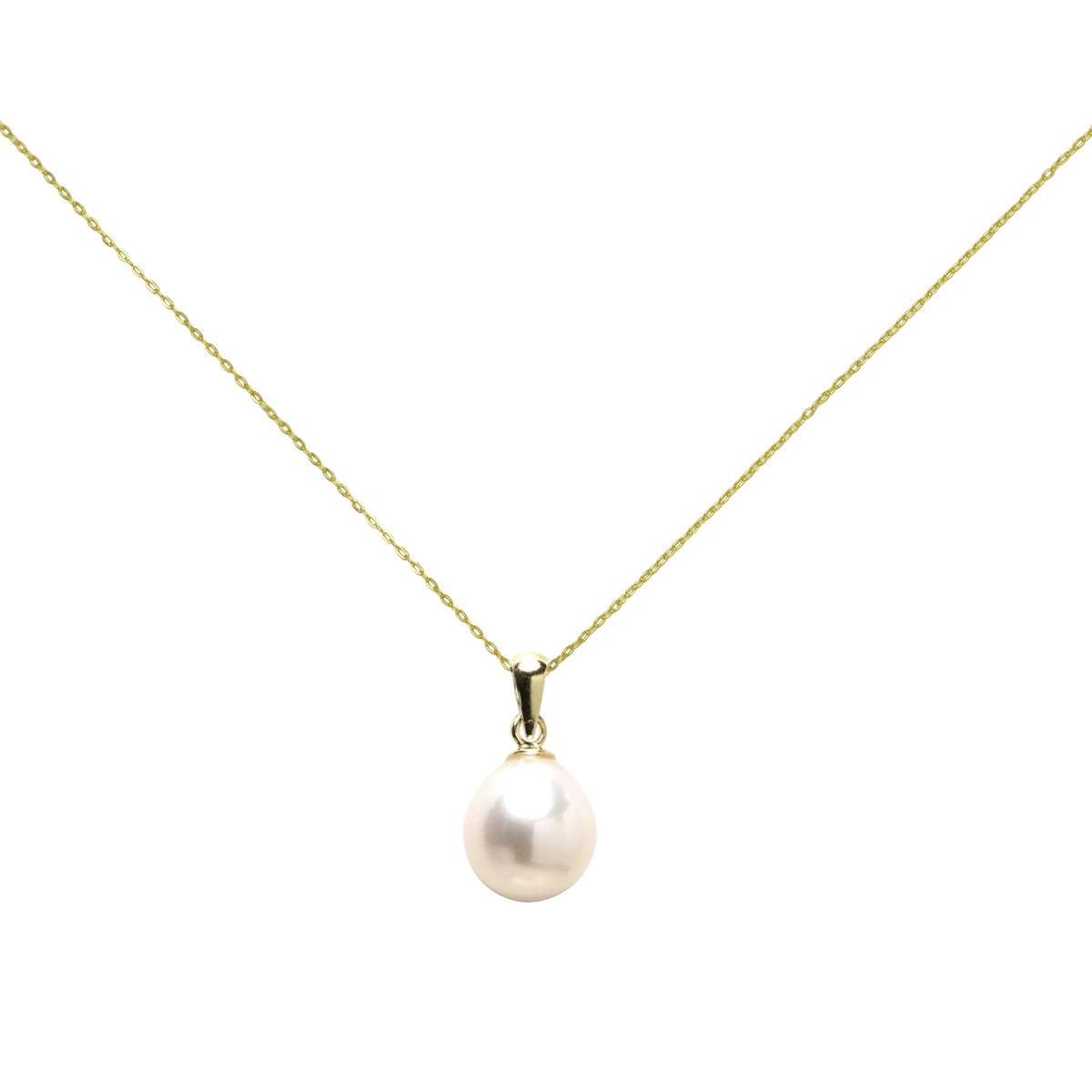 Colgante Perla Pera de Oro 9K Personalizado