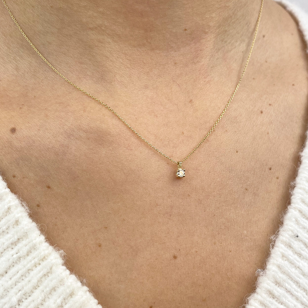 Gargantilla Diamante 4 Grapas