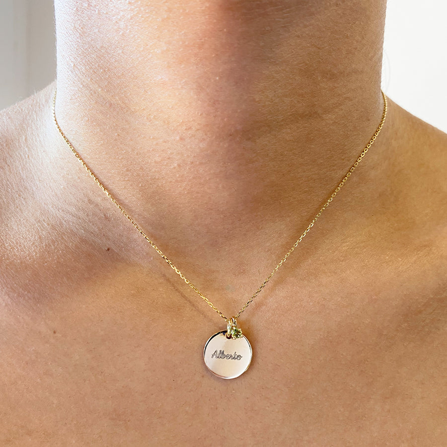 Collar Personalizable Vitality Peridot