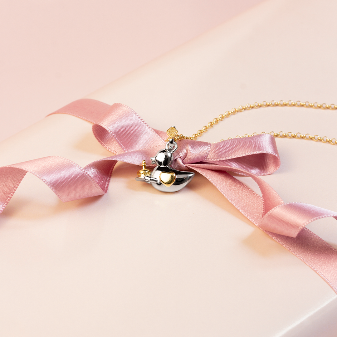 Colgante Patito Cumpleañero Personalizable