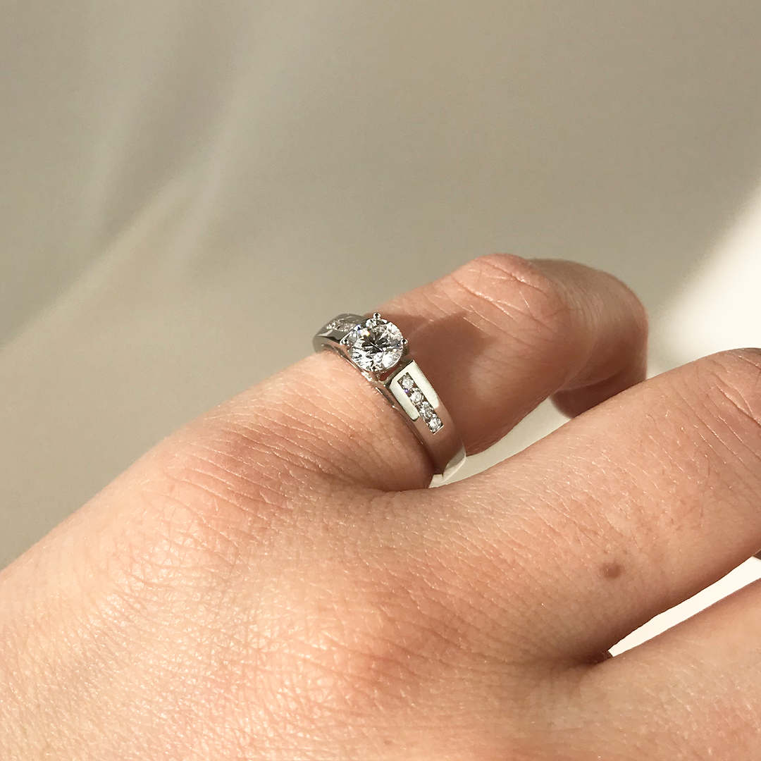 Anillo Diamantes Amore 0,65ct.