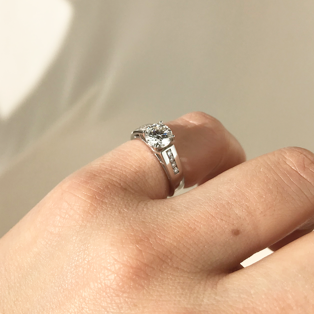 Anillo Diamantes Amore 1,16ct.