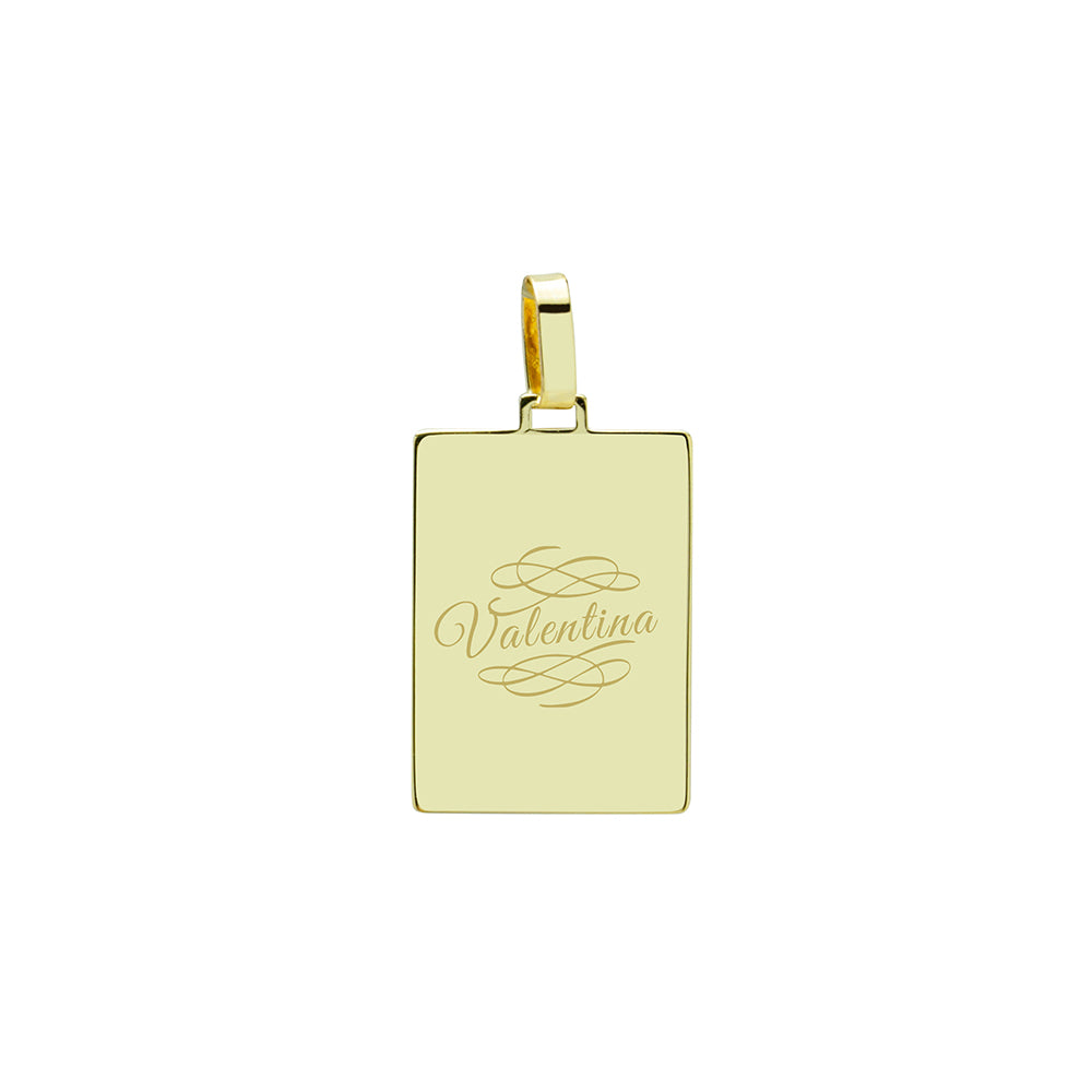 Colgante de Oro para Hombre Personalizado
